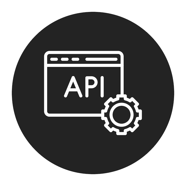 Secure API icon vector image Can be used for Safe Payment