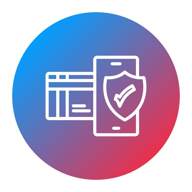 Secure gateway icon vector image Can be used for Information Security
