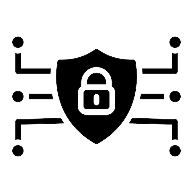 Secure network icon vector image Can be used for Information Security