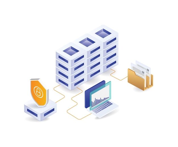 secure security of analyst data servers