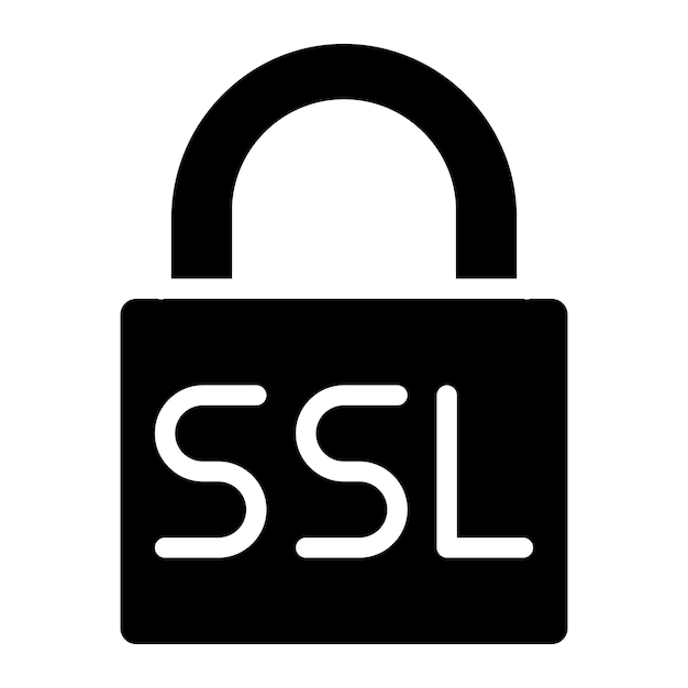 secure socket icon vector image can be used for information security