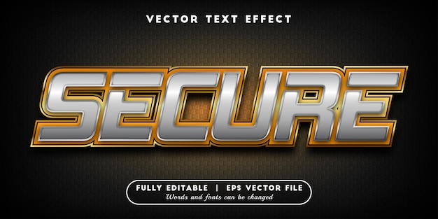 secure text effect with editable text style