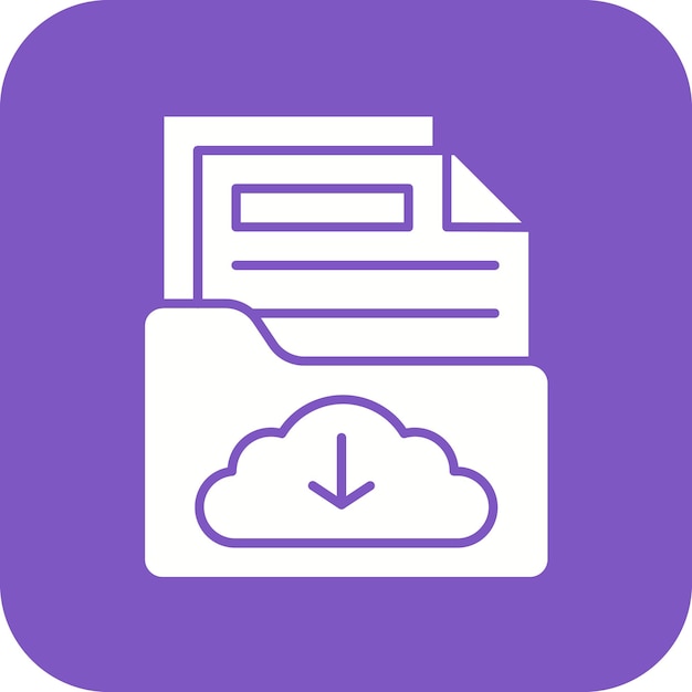 secured backup vector icon can be used for data analytics iconset