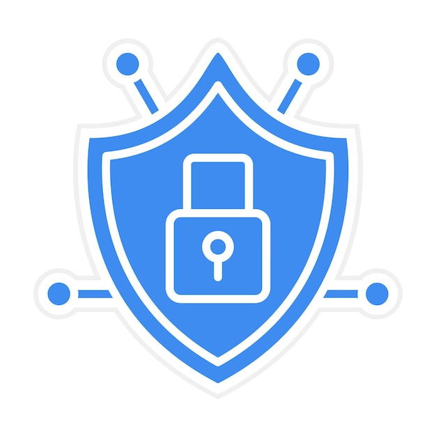 security network icon vector image can be used for security