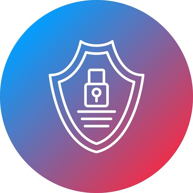 Security Shield icon vector image Can be used for Networking and Data Sharing