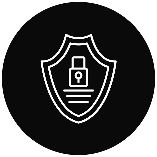 Security Shield icon vector image Can be used for Networking and Data Sharing
