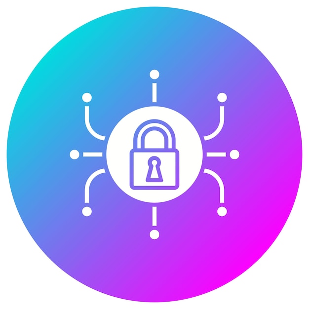 security system vector icon can be used for protection and security iconset