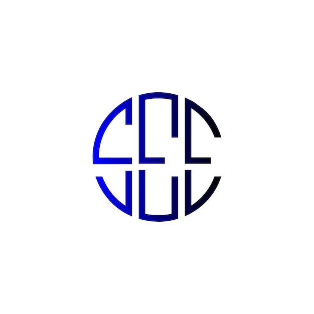 see circle modern minimalist simple monogram luxury logo design for brand