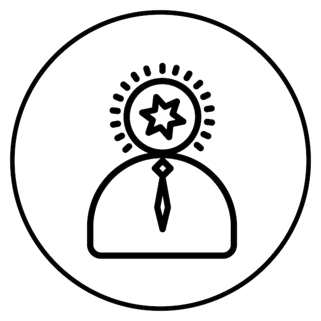 Self Esteem Vector Illustration