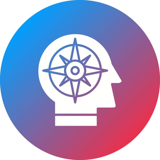 self exploration icon vector image can be used for data analytics