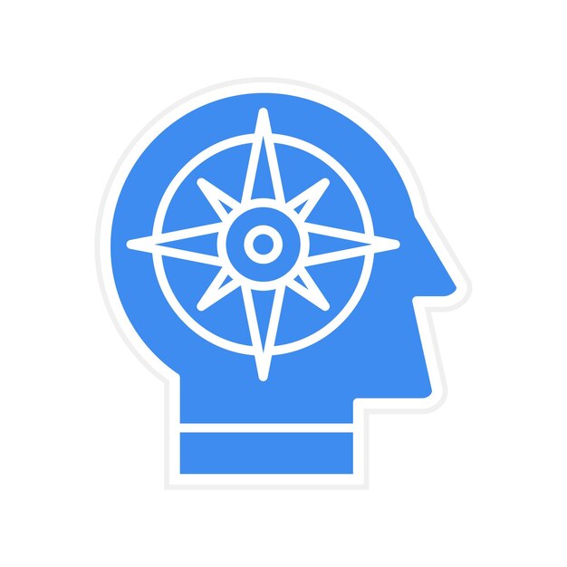 self exploration icon vector image can be used for data analytics