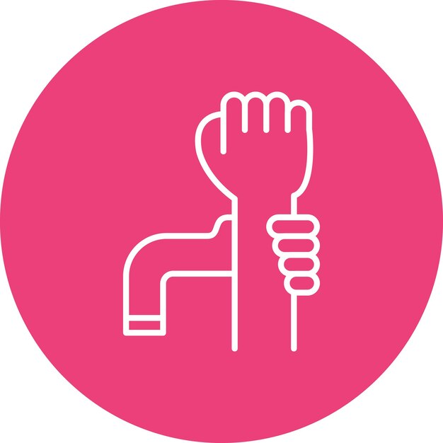 self restraint icon vector image can be used for life skills