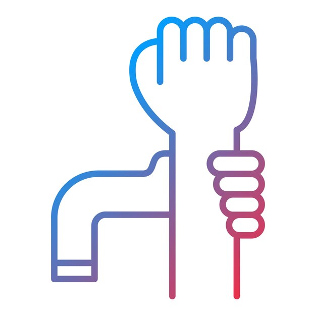 self restraint icon vector image can be used for life skills