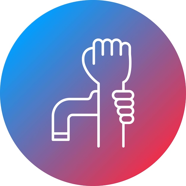 self restraint icon vector image can be used for life skills