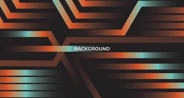 Semiconductor or CPU processor in the center Circuit Lines digital in green on a orange dark
