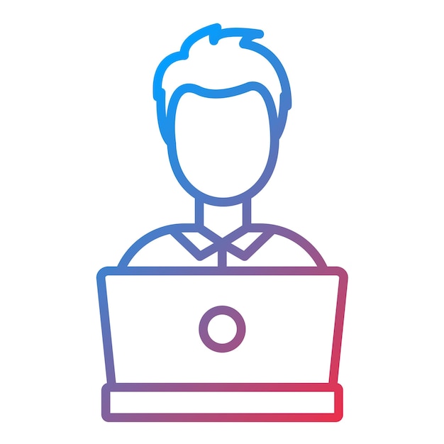 Senior Developer icon vector image Can be used for Computer Programming