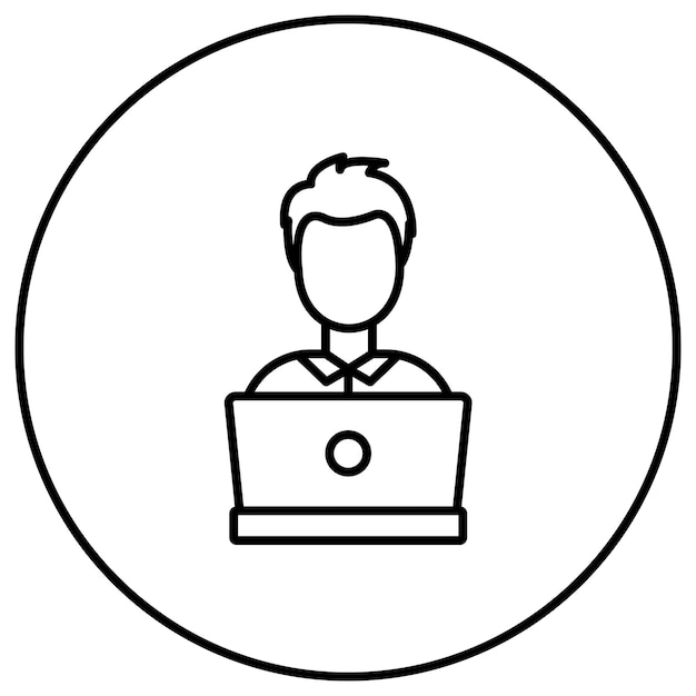 Senior Developer icon vector image Can be used for Computer Programming
