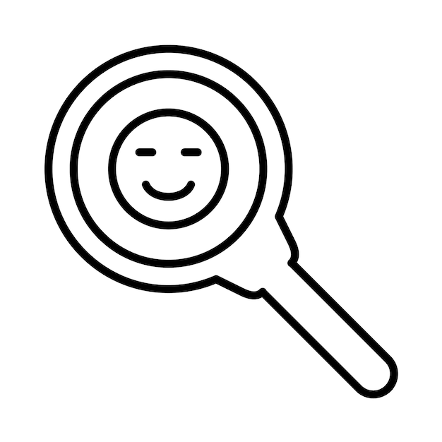 Sentiment Analysis Line Illustration