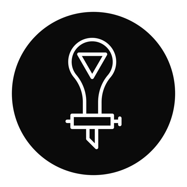 Separator Funnel icon vector image Can be used for Science