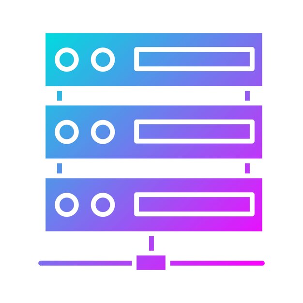 Server vector icon Can be used for SEO and SEM iconset