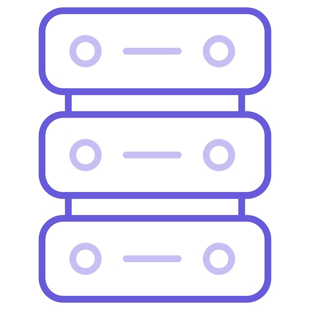 Server Vector Illustration