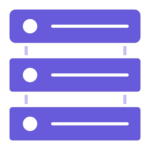 Server Vector Illustration