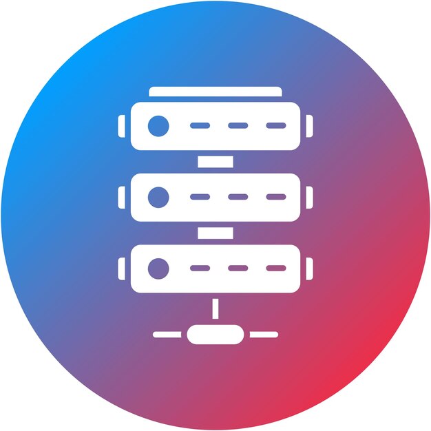 servers icon vector image can be used for web hosting
