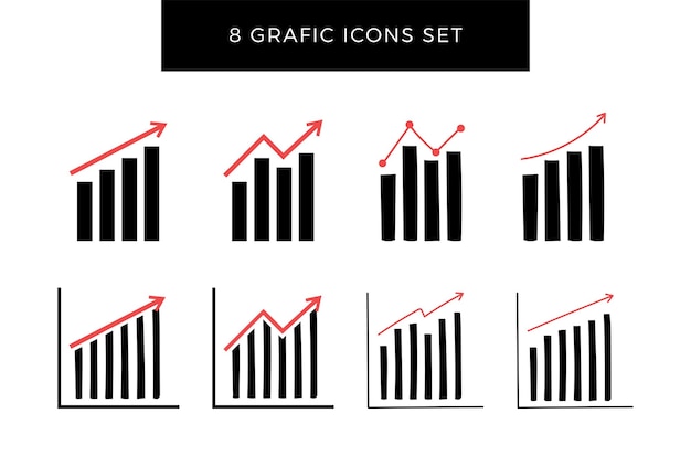 Set graphs set bar charts Graph going up down