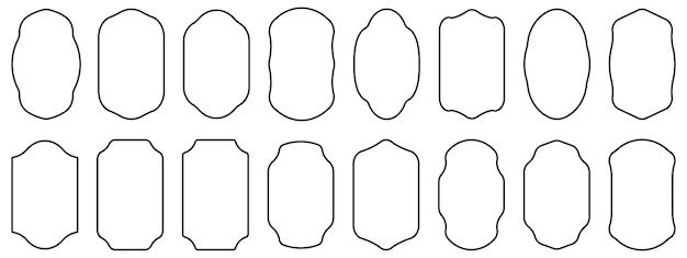 Set of Decorative Frames