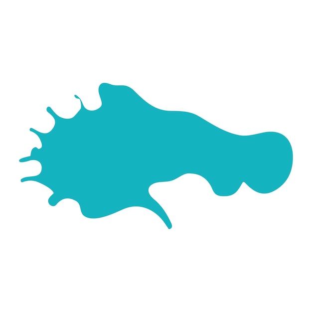 set of green splash elements element