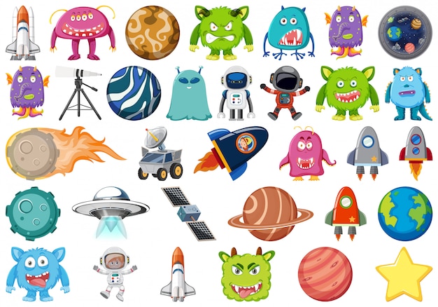 set of isolated astronomy objects