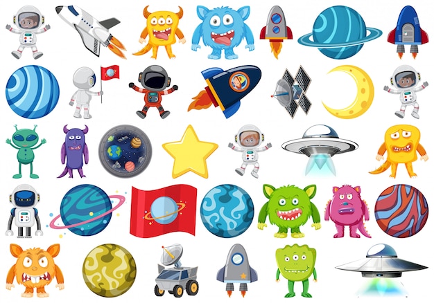 set of isolated astronomy objects