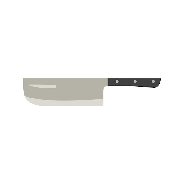 set of kitchen knives. items for cooking meat, fish and other products