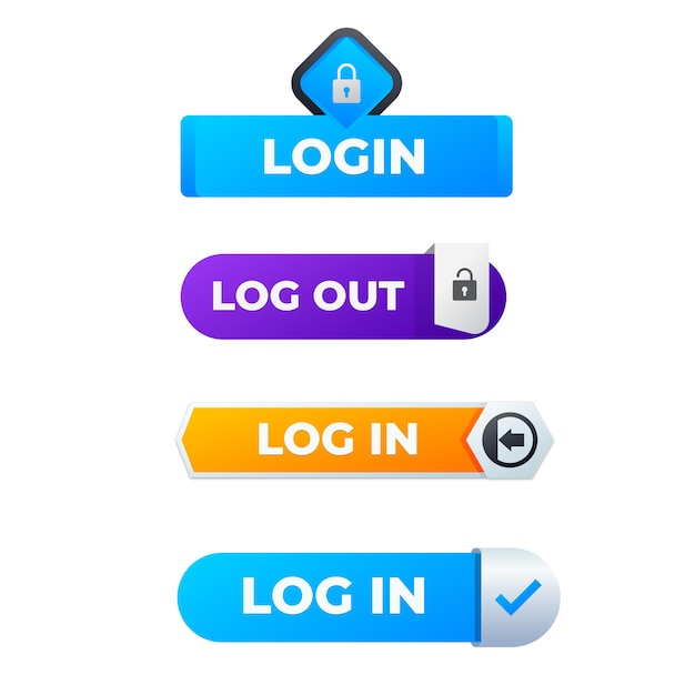 Set of Read More icons button design Colorful read more button pack for website ads UI and proje