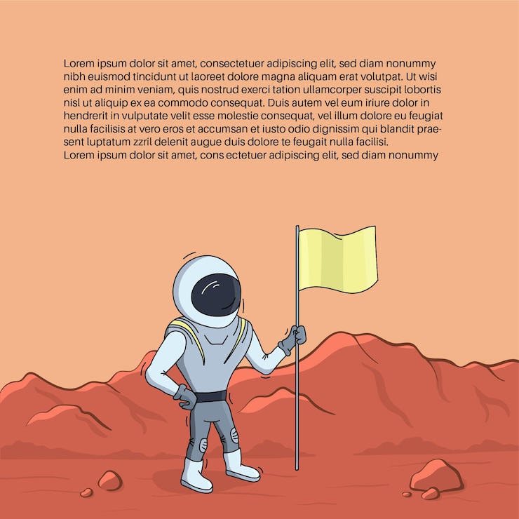 Vektör set of vector illustrations of space ship, rocket, rover. doodle cartoon vector icons.