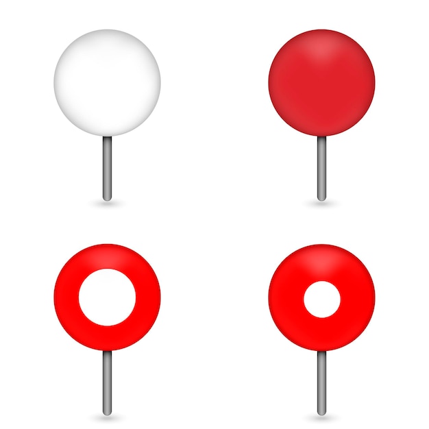 set with pin map icons vector illustration