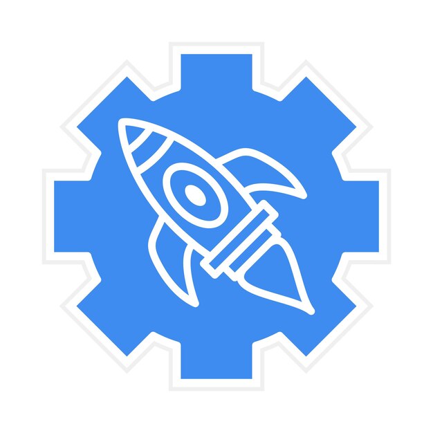 setting icon vector image can be used for startup