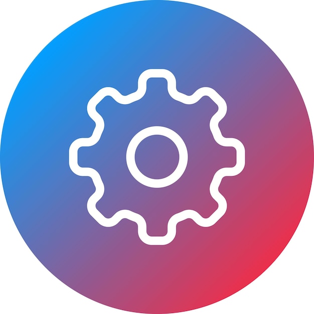 Setting icon vector image Can be used for UI