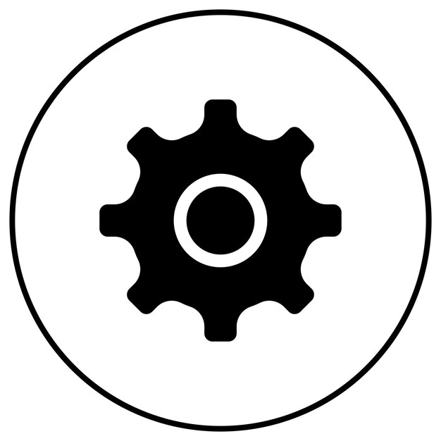 setting icon vector image can be used for ui