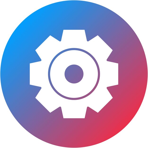 Settings icon vector image Can be used for User Interface