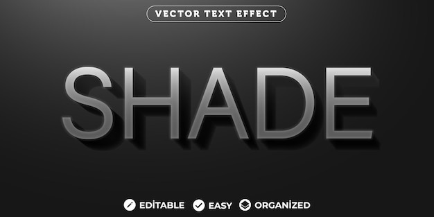 shade text effectfully editable font text effect