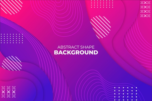 shape abstract background purple and pink