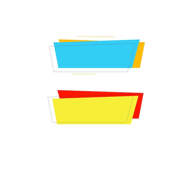 shapes vector banner