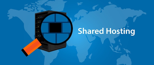 Shared hosting web services infrasctructure