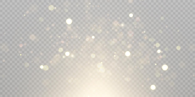 Shiny bokeh background Illustration of shining light flickering bokeh light effect