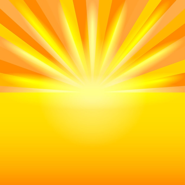 Shiny sunset background