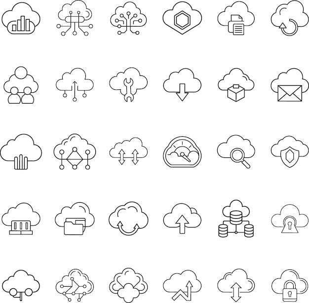 Shopping Cart Icons Grocery Gifts Boxes Bags and More
