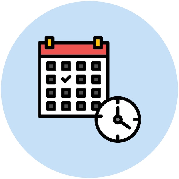 shorter workweek icon vector image can be used for cyberpunk