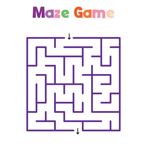 Sigma maze for kids
