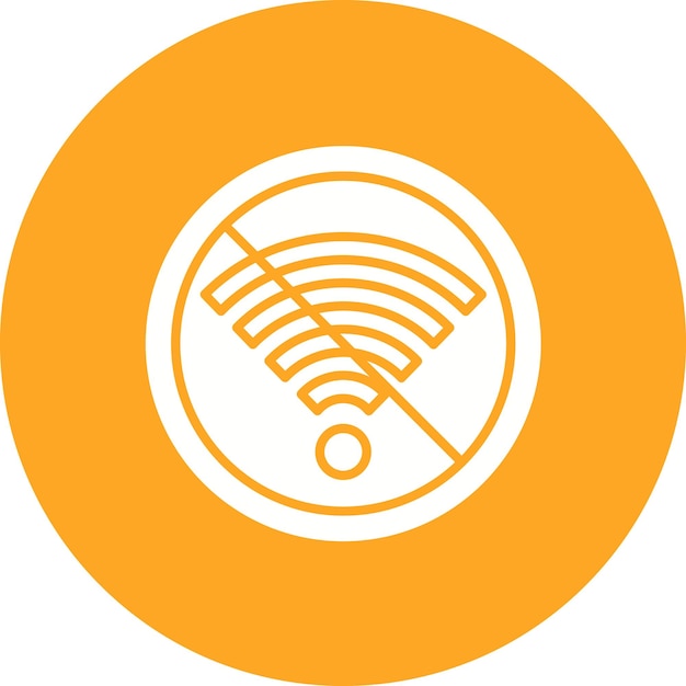 signal wifi off icon vector image can be used for mobile ui ux